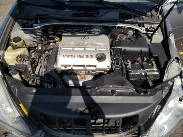 JTHBA30GX45007856 - 2004 LEXUS ES 330 灰色 照片 11