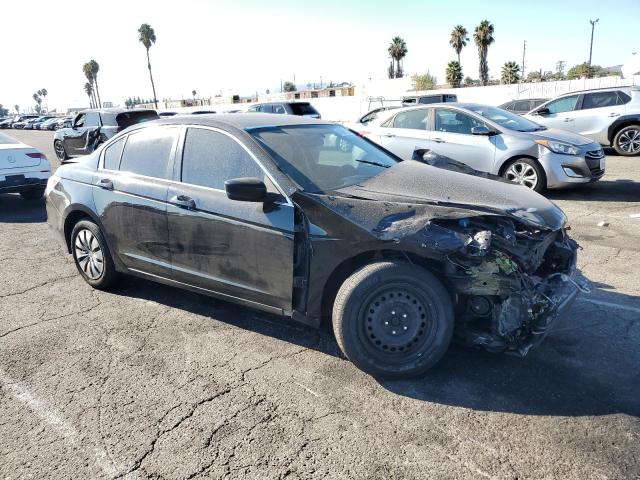 1HGCP2F36CA203433 - 2012 HONDA ACCORD LX შავი ფოტო 4
