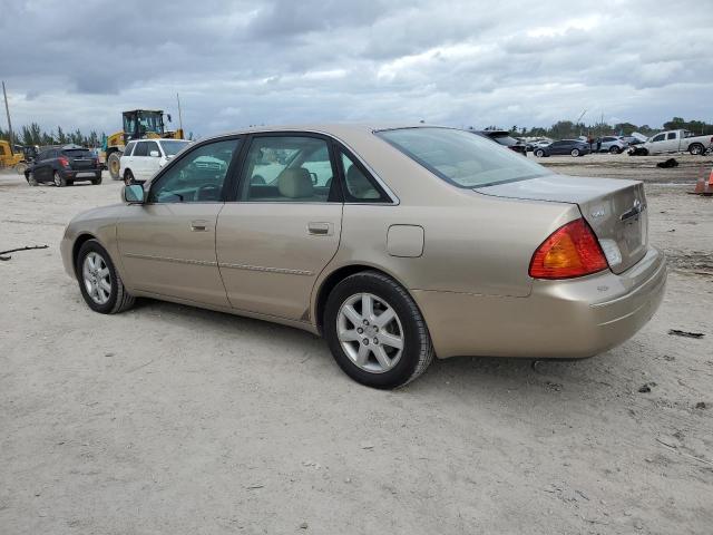 4T1BF28B62U244977 - 2002 TOYOTA AVALON XL TAN photo 2