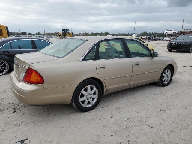 4T1BF28B62U244977 - 2002 TOYOTA AVALON XL TAN photo 3