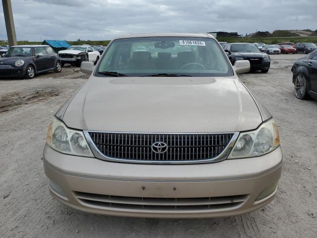 4T1BF28B62U244977 - 2002 TOYOTA AVALON XL TAN photo 5