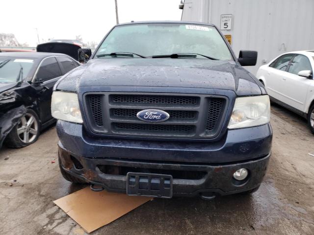 1FTPW14VX6FB74348 - 2006 FORD F150 SUPERCREW BLUE photo 5