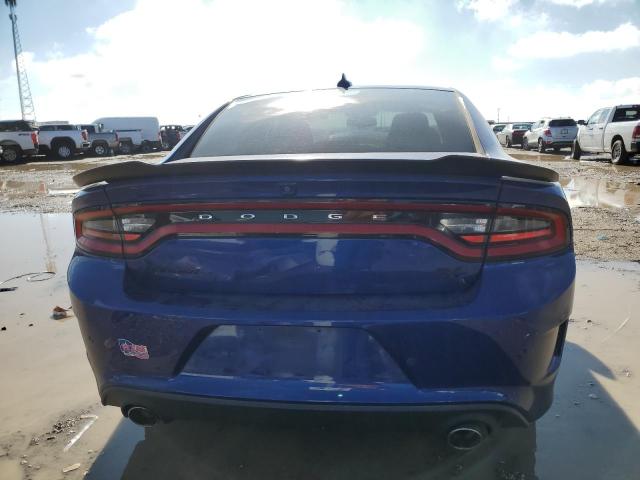 2C3CDXCT5KH507155 - 2019 DODGE CHARGER R/T BLUE photo 6