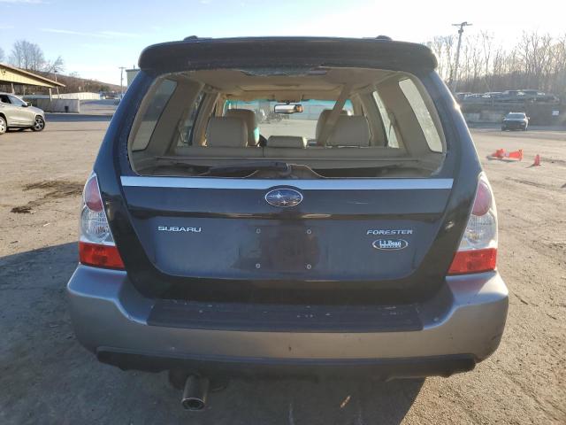 JF1SG676X7H729772 - 2007 SUBARU FORESTER 2.5X LL BEAN BLACK photo 6