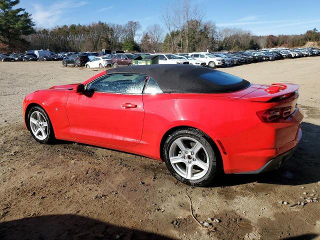 1G1FB3DS3P0127734 - 2023 CHEVROLET CAMARO LS RED photo 2