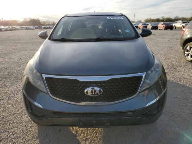 KNDPB3AC8E7549110 - 2014 KIA SPORTAGE BASE GRAY photo 5