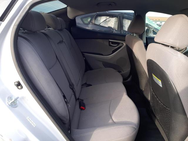 KMHDH4AE7EU216919 - 2014 HYUNDAI ELANTRA SE SILVER photo 10