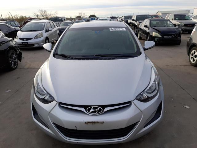 KMHDH4AE7EU216919 - 2014 HYUNDAI ELANTRA SE SILVER photo 5