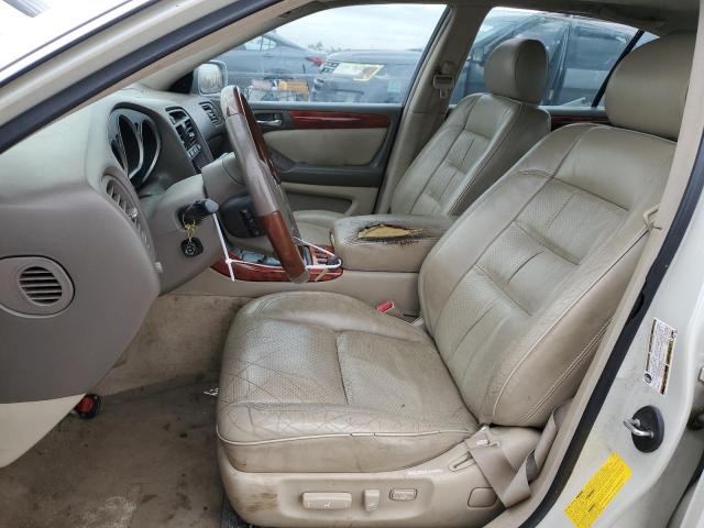 JT8BL69S740015610 - 2004 LEXUS GS 430 BEIGE photo 7