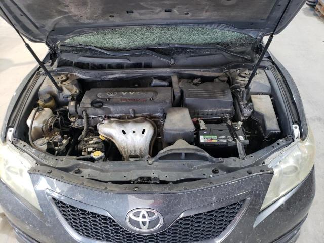 4T1BE46K37U633455 - 2007 TOYOTA CAMRY CE GRAY photo 11