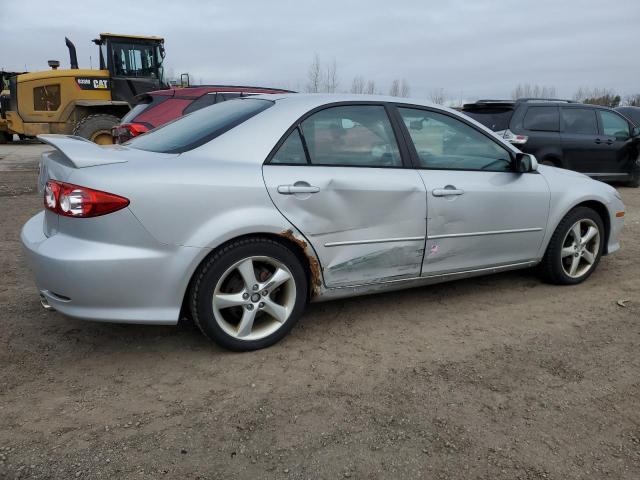 1YVHP80DX45N20208 - 2004 MAZDA 6 S SILVER photo 3