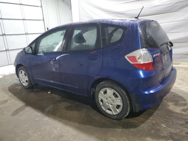 JHMGE8H31DC047067 - 2013 HONDA FIT BLUE photo 2