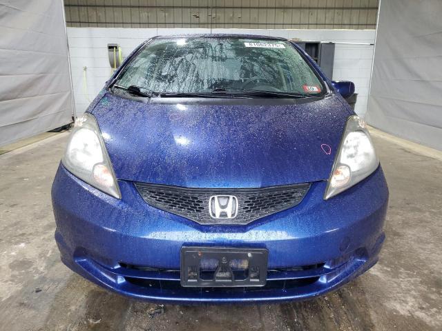 JHMGE8H31DC047067 - 2013 HONDA FIT BLUE photo 5