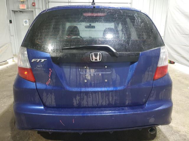JHMGE8H31DC047067 - 2013 HONDA FIT BLUE photo 6