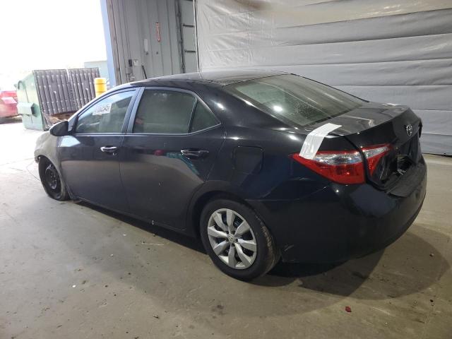 2T1BURHE8FC364831 - 2015 TOYOTA COROLLA L შავი ფოტო 2