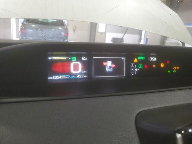 JTDKARFU9G3516791 - 2016 TOYOTA PRIUS WHITE photo 9