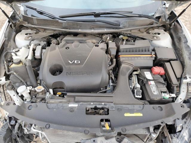 1N4AA6AV4KC364203 - 2019 NISSAN MAXIMA S SILVER photo 11