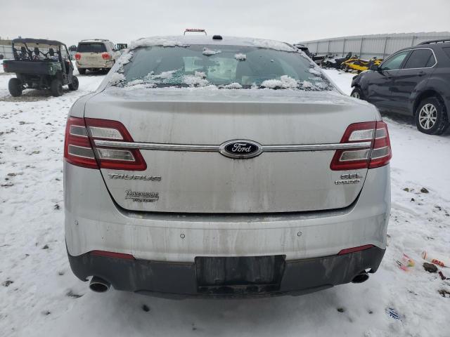 1FAHP2E8XEG178253 - 2014 FORD TAURUS SEL SILVER photo 6