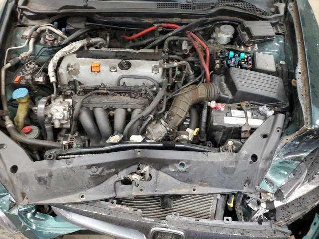 1HGCM56303A009717 - 2003 HONDA ACCORD LX GREEN photo 11