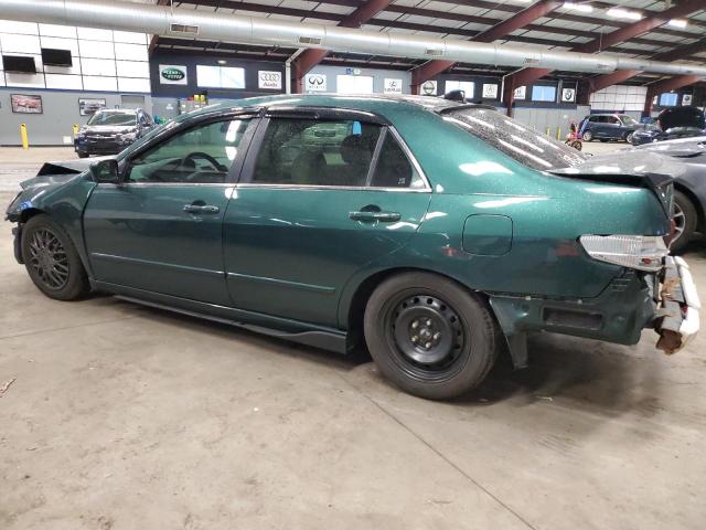 1HGCM56303A009717 - 2003 HONDA ACCORD LX GREEN photo 2