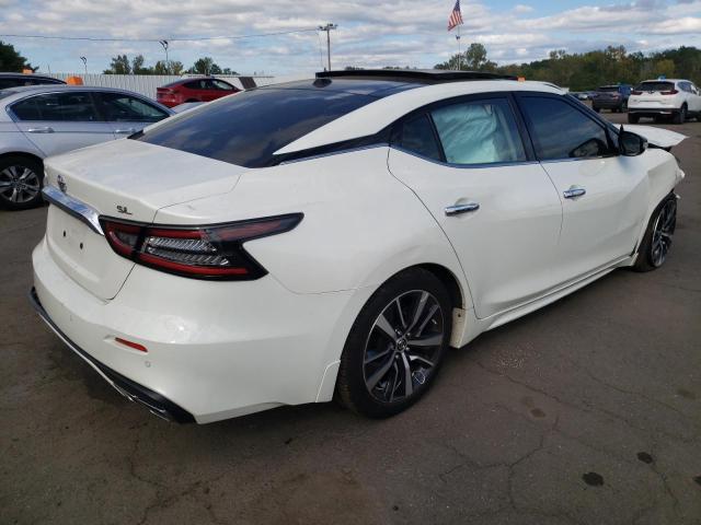 1N4AA6AV4KC362046 - 2019 NISSAN MAXIMA S WHITE photo 3