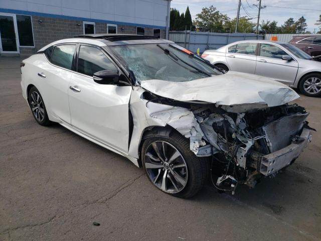 1N4AA6AV4KC362046 - 2019 NISSAN MAXIMA S WHITE photo 4