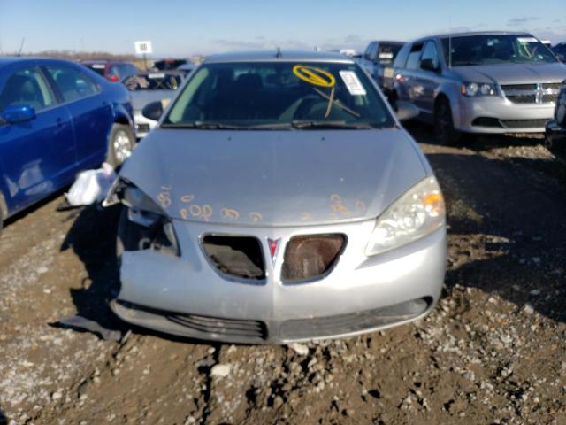 1G2ZG57B094118504 - 2009 PONTIAC G6 SILVER photo 5