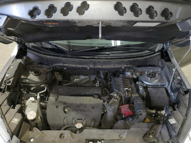 JA4APUAU4MU034783 - 2021 MITSUBISHI OUTLANDER ES GRAY photo 12