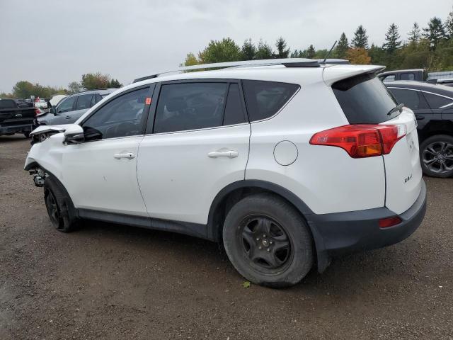2T3BFREV3FW331255 - 2015 TOYOTA RAV4 LE WHITE photo 2