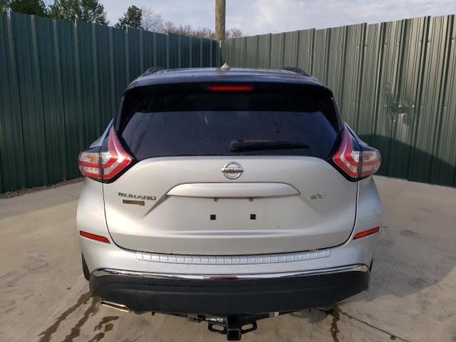 5N1AZ2MG9GN112866 - 2016 NISSAN MURANO S SILVER photo 6