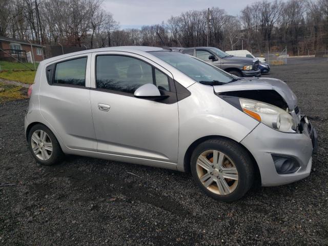 KL8CD6S97DC511718 - 2013 CHEVROLET SPARK 1LT SILVER photo 4