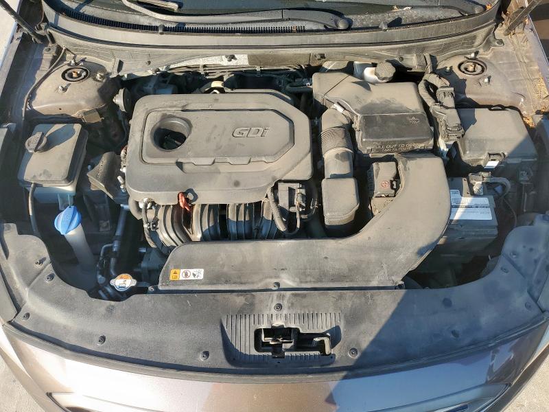 5NPE34AFXGH341233 - 2016 HYUNDAI SONATA SPORT ნაცრისფერი ფოტო 11