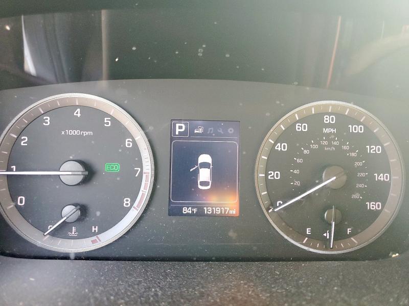 5NPE34AFXGH341233 - 2016 HYUNDAI SONATA SPORT ნაცრისფერი ფოტო 9