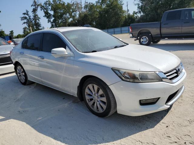 1HGCR2F86EA140827 - 2014 HONDA ACCORD EXL WHITE photo 4