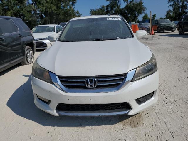 1HGCR2F86EA140827 - 2014 HONDA ACCORD EXL WHITE photo 5