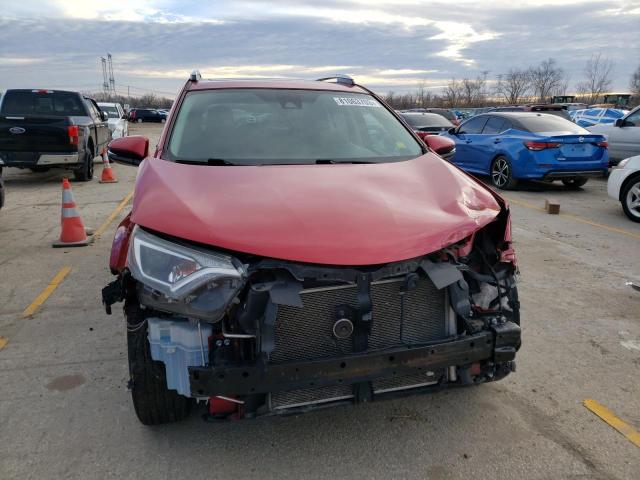 2T3RFREV9GW421882 - 2016 TOYOTA RAV4 XLE RED photo 5