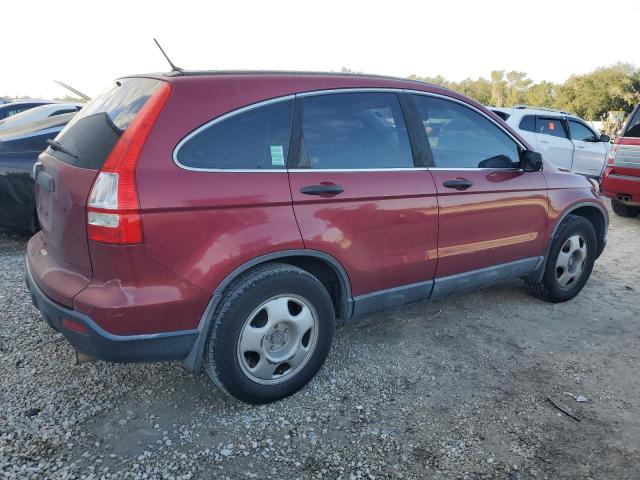 5J6RE38339L032696 - 2009 HONDA CR-V LX BURGUNDY photo 3