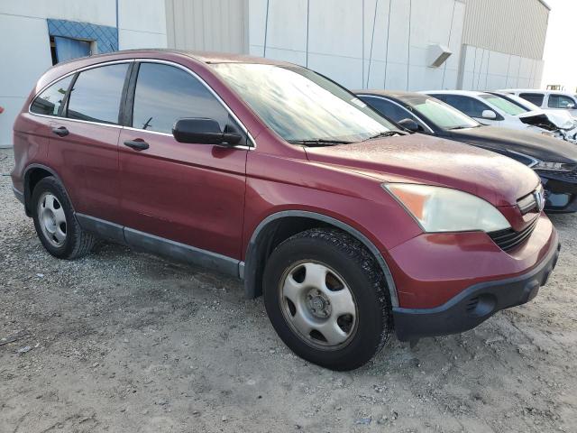 5J6RE38339L032696 - 2009 HONDA CR-V LX BURGUNDY photo 4