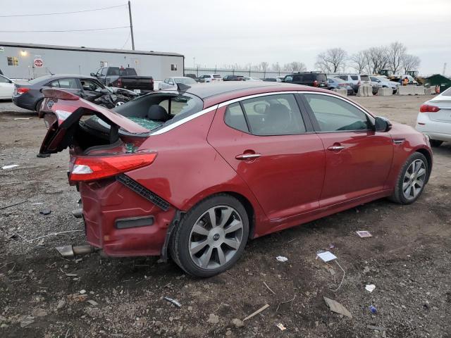 5XXGR4A6XCG083700 - 2012 KIA OPTIMA SX RED photo 3