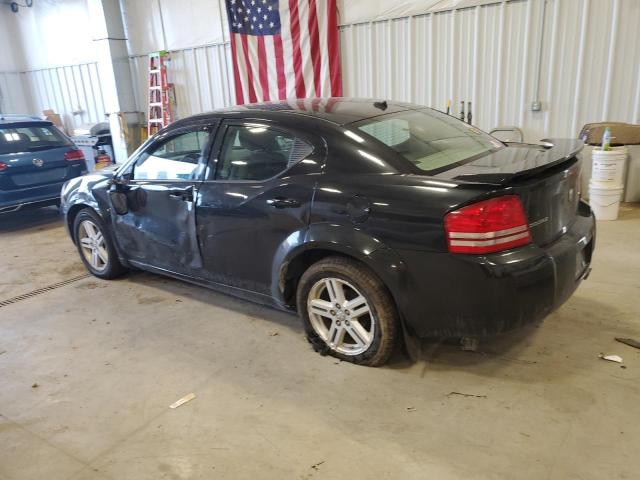 1B3LC56R08N292126 - 2008 DODGE AVENGER SXT BLACK photo 2