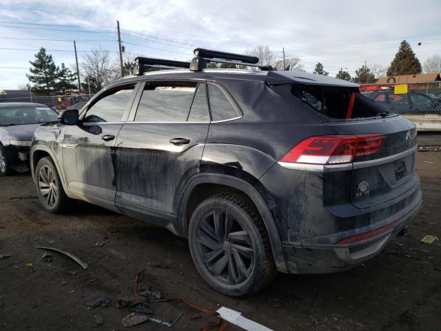 1V21E2CA4LC224427 - 2020 VOLKSWAGEN ATLAS CROS SE შავი ფოტო 2