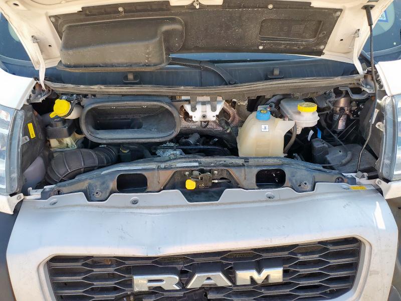 3C6LRVDG6ME540478 - 2021 RAM PROMASTER 2500 HIGH თეთრი ფოტო 11