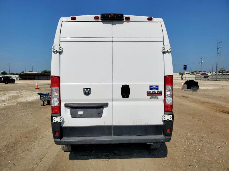 3C6LRVDG6ME540478 - 2021 RAM PROMASTER 2500 HIGH თეთრი ფოტო 6