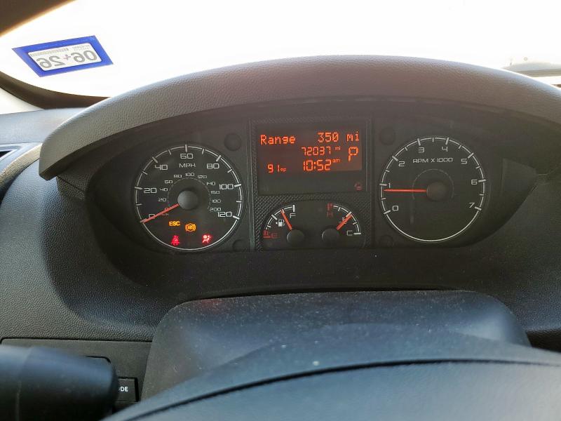 3C6LRVDG6ME540478 - 2021 RAM PROMASTER 2500 HIGH თეთრი ფოტო 9