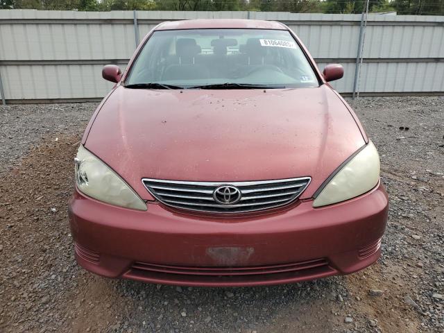 4T1BE30KX5U069559 - 2005 TOYOTA CAMRY LE Қызыл фото 5