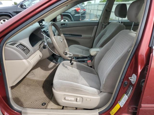4T1BE30KX5U069559 - 2005 TOYOTA CAMRY LE Қызыл фото 7