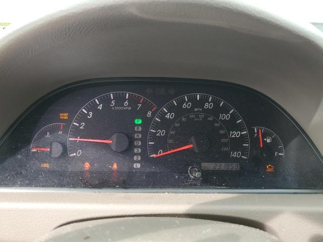 4T1BE30KX5U069559 - 2005 TOYOTA CAMRY LE Қызыл фото 9