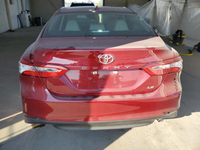 4T1L11AK4LU392702 - 2020 TOYOTA CAMRY LE MAROON photo 6