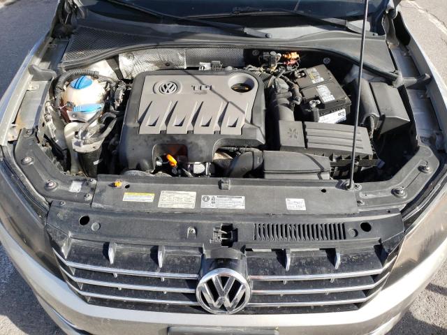 1VWCN7A30CC013959 - 2012 VOLKSWAGEN PASSAT SEL SILVER photo 11