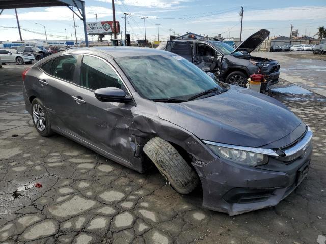 2HGFC2F57GH539870 - 2016 HONDA CIVIC LX Szary zdjęcie 4
